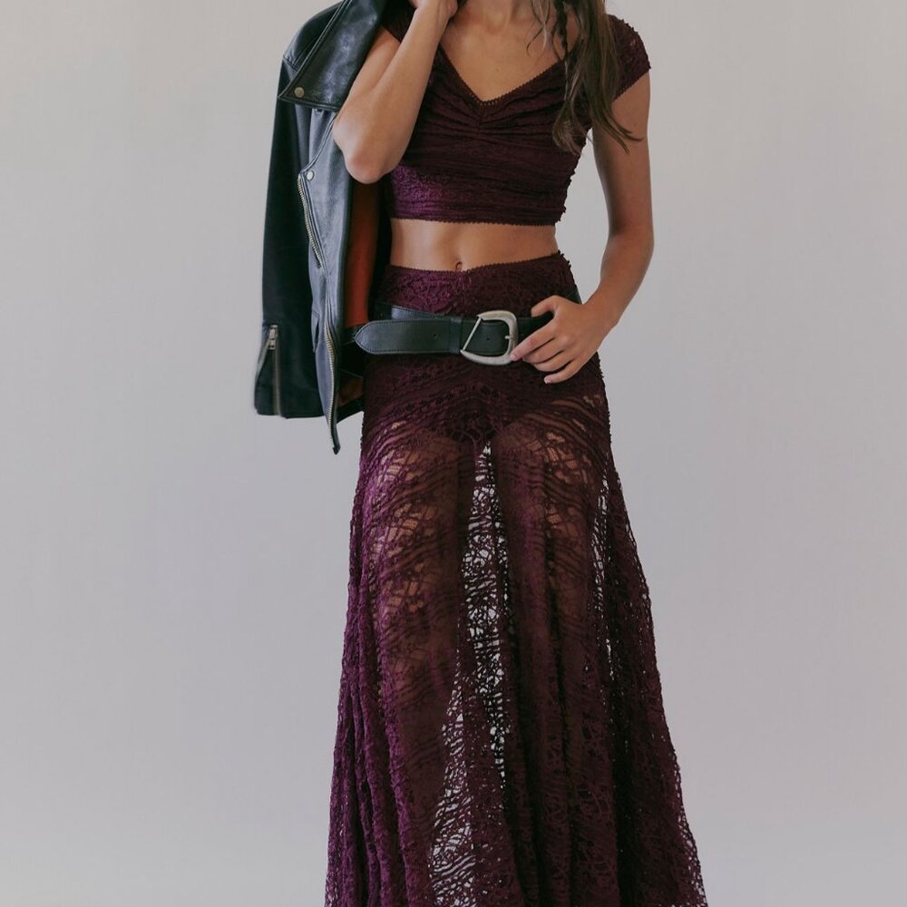 Free People Oh So Sweet Lace Set